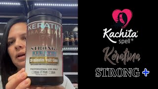 Keratina Brasileña Chocolate Strong Pote Negro Kachita Spell  Aplicación keratina paso a paso [upl. by Secilu]