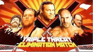 WWE Extreme Rules 2014  Cesaro vs Rob Van Dam vs Jack Swagger  Thriple Threat Match HD [upl. by Ikim]