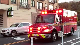 Montgomery County MCFRS Medic 703 Responding [upl. by Breed]