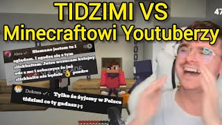 TIDZIMI VS MINECRAFTOWI YOUTUBERZY Abra Atomik Doknes [upl. by Kemeny]