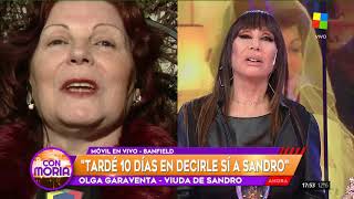 Olga Garaventa con Incorrectas quotNunca fui fan de Sandroquot [upl. by Tine]