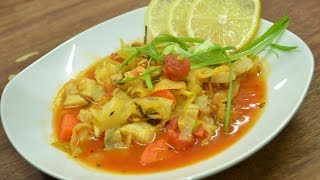 Pikante Fischsuppe mit 3erlei Fisch  Lowcarb  fish onepot  Fischeintopf  KanalELF Rezept 123 [upl. by Mas]