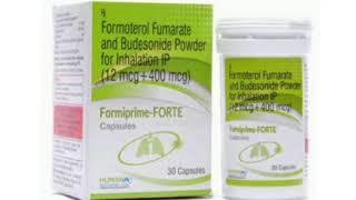 Formiprime FORTE Inhalation Capsules Formoterol Fumarate and Budesonide Powder for Inhalation IP [upl. by Nylave]