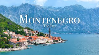 Top 10 Places To Visit in Montenegro  Travel Guide [upl. by Jerad152]