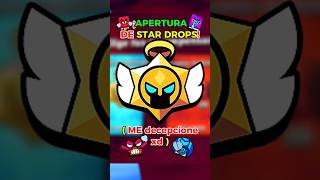 ¡APERTURA DE STARS DROPS 😇🤑 bs brawlstars gaming supercell funny games [upl. by Esch]