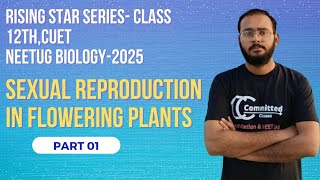 Sexual reproduction in flowering plants part1 Class 12th CUETNEET 2025 committedclasses [upl. by Melvyn426]