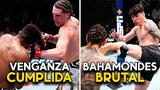 Brendan Allen se VENGA de Chris Curtis  Brutal KO de Ignacio Bahamondes  UFC Vegas 90 resultados [upl. by Lacym]