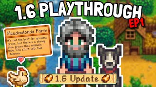 A NEW CHAPTER  Stardew Valley 16 Full Playthrough Ep1 [upl. by Michella]