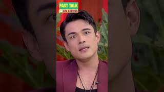 Xian Lim  Hindi ko na babalikan ‘yon shorts  Fast Talk with Boy Abunda [upl. by Neros]