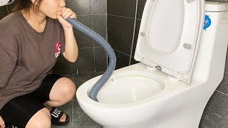 How To Fix A Leaking Toilet With Plumbing Tools That The Manufacturer Hides [upl. by Eniwtna329]