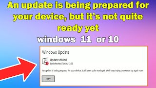 Understanding An update is being prepared for your device but it’s not quite ready yet [upl. by Joletta]