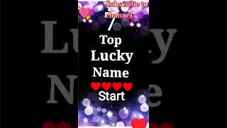 viralshortMy First Love Name start with🍁✨🥰short 👍lucky name💝 treading ❤‍🔥💖 letterlove [upl. by Bachman393]