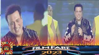 68th Filmfare award show  Filmfare 2023  Govinda performance [upl. by Saberhagen995]