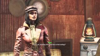 Fallout 4 PS4  Reunions  Killing Kellogg and final dialogues [upl. by Ahsekal]