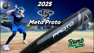 2025 Louisville Slugger Meta Prototype  USSSA Bat review [upl. by Zenas]