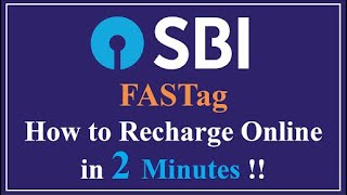 SBI Fastag  How to recharge online in two minutes  Tamil [upl. by Cassandra]