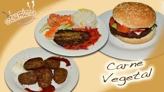 ♥ Receta CARNE VEGETAL DE LENTEJAS ♥ [upl. by Etessil283]