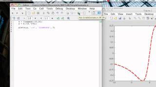 MATLAB Command Line Plotting Simple example [upl. by Kahn3]