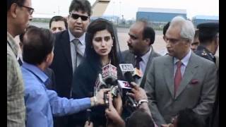 Hina Rabbani Khar india visit [upl. by Shirley]