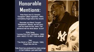 My Top 15 Favorite Pete Rock Songs [upl. by Ramah716]