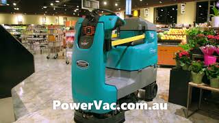 Tennant T380 AMR Robotic Scrubber from PowerVac [upl. by Albur53]