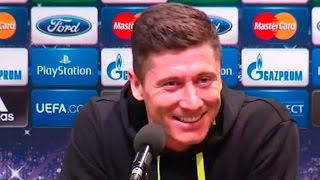 Lewandowski Five Goals In Nine Minutes – I Lost Count Says Bayern Star [upl. by Noryak166]