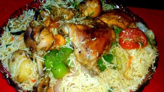 Arabian dish chicken maqlooba traditional recipe [upl. by Platon]