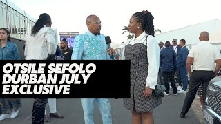 Otsile Sefolo speaks fashion and lifestyle at Hollywoodbetsdurbanjuly [upl. by Ulda]