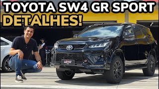 NOVO TOYOTA SW4 GR SPORT 2022  Falando de Carros [upl. by Akoyin927]