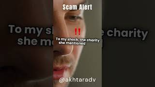 Fake Charity Scam Don’t Get Fooled by Fake Donations scam symphaty stayalert staysafe money [upl. by Perr]