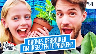 PLANTEN met DRONE beschermen Anna wordt PLANTENKWEKER [upl. by Nedra]