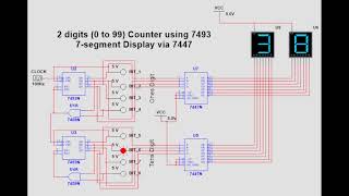 bcd to seven segment decoder [upl. by Frendel606]