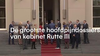 De grootste hoofdpijndossiers van het nieuwe kabinet  RTL NIEUWS [upl. by Severson]