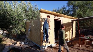 Building a Simple Off Grid Cabin [upl. by Avictor]