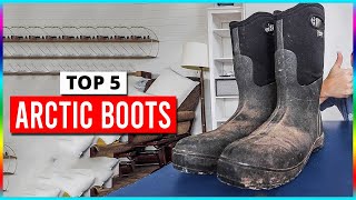 Top 5 Best Arctic Boots for Extreme Cold  Ultimate Winter Footwear Guide [upl. by Lesnah]