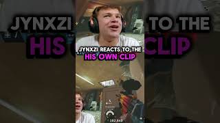 jynxzi reacts his own clip jynxzifunnymoments r6siege funny r6 r6s r6clips rainbowsixsiege [upl. by Sower]