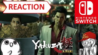 Yakuza Kiwami Switch Port Reaction [upl. by Aisanahta]