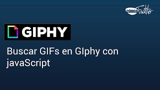 API de Giphy con javaScript  Tutorial [upl. by Llerod]