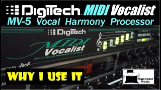 DigiTech MV5 MIDI Vocalist Harmony Processor Why and How I Use It [upl. by Chucho]