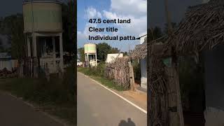 475 cent land for sale opp to senthil public school Krishnagiri [upl. by Kahcztiy]