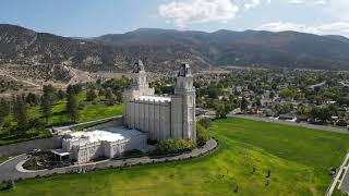 Manti Temple Days Before Renovations [upl. by Mycah]