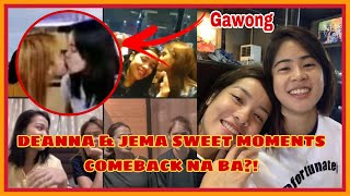 DEANNA WONG amp JEMA GALANZA SWEET MOMENTS😍COME BACK NA🥺DEANNA WONG LATEST UPDATEChika Muna [upl. by Nylsirk]