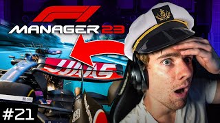 IF WE DAMAGE ONE PART WERE SCREWED  F1 Manager 2023 Career 21 [upl. by Wobniar319]