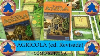 Agrícola Ed Revisada Juego de Mesa  cómo se juega 92 [upl. by Atikel]