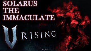 V Rising  Solarus the Immaculate  Guide [upl. by Thistle]