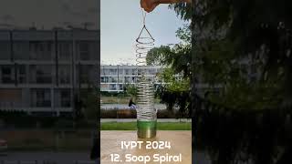 12 The Soap Spiral IYPT 2024 [upl. by Eahsan74]