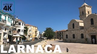 Larnaca Cyprus • Ларнака Кипр ⁴ᴷ [upl. by Anema]