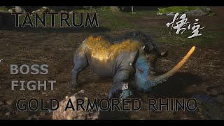 HDrE54545 GOLD ARMORED RHINO BOSS FIGHT  TANTRUM [upl. by Guinna]