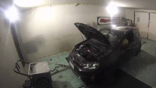 Vw Golf GTI Mk6 Eurdyne Dyno test k04 turbo [upl. by Riker400]