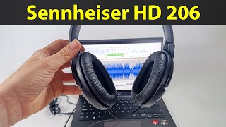 Auscultadores Sennheiser HD 206 – Demonstração e teste da qualidade de áudio [upl. by Leahplar887]